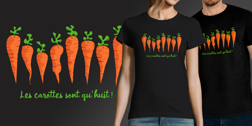 Les carottes sont qu'huit