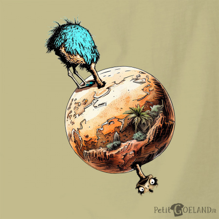 Autruche Terre