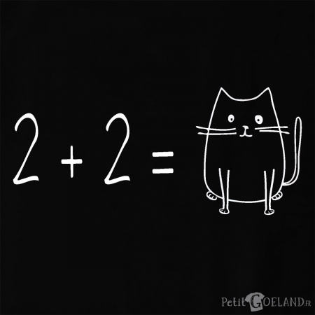 2 plus 2 égale Cat