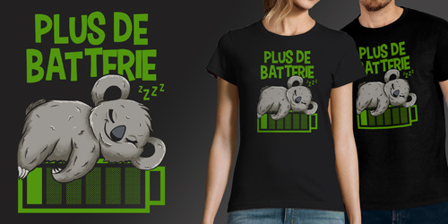 Plus de batterie koala