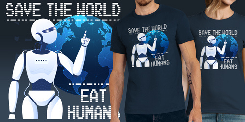 Save the World eat Humans 2050