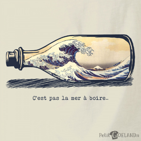 Pas la mer à boire Hokusaï