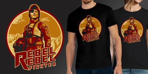 Rebel Rebel Fighter Bowie