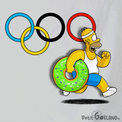Homer Jeux Olympiques Donut