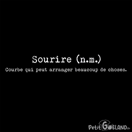 Sourire définition