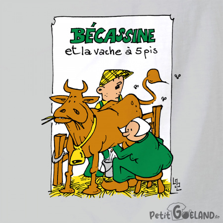 Bécassine et la vache à 5 pis