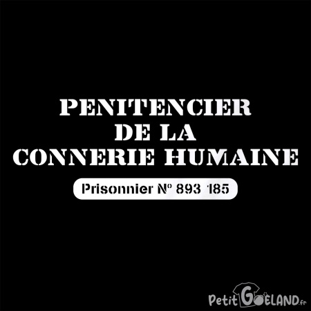 Pénitencier de la connerie humaine Prisonnier