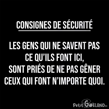 Ceux qui font n'importe quoi