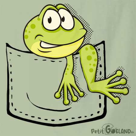 Une grenouille dans la poche
