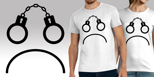 Menottes smiley