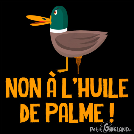 Non à l'huile de palme