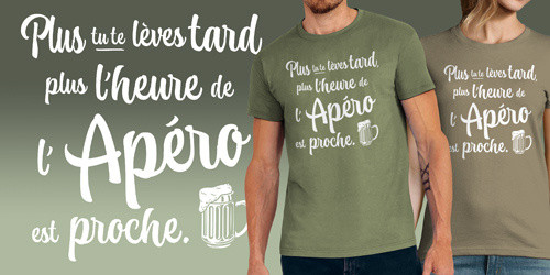 L'heure de l'apéro est proche