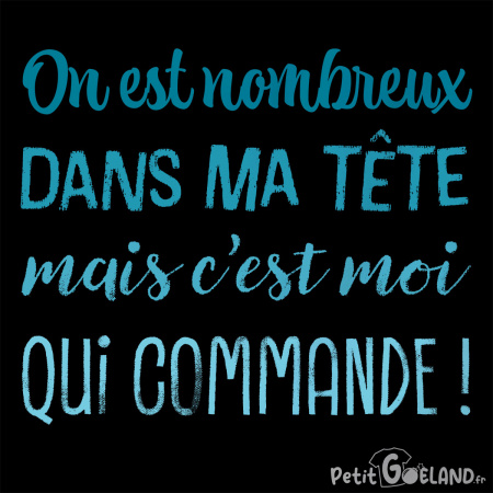 On est nombreux dans ma tête