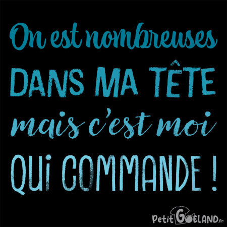 On est nombreuses dans ma tête