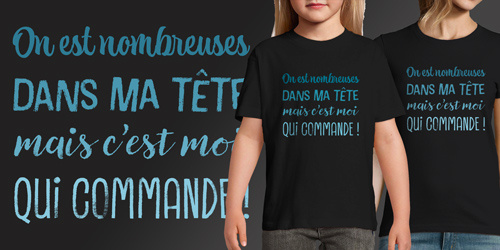 On est nombreuses dans ma tête