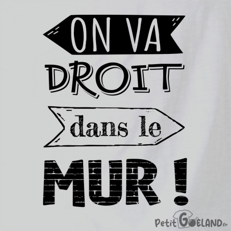 On va droit dans le mur