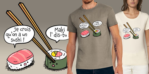 On a un sushi