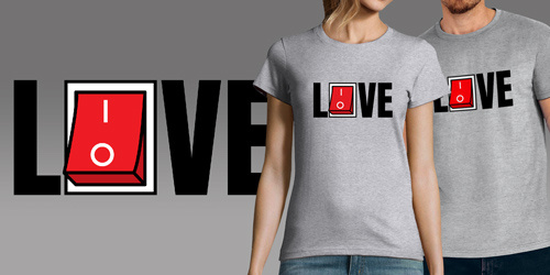 Interrupteur Love Live