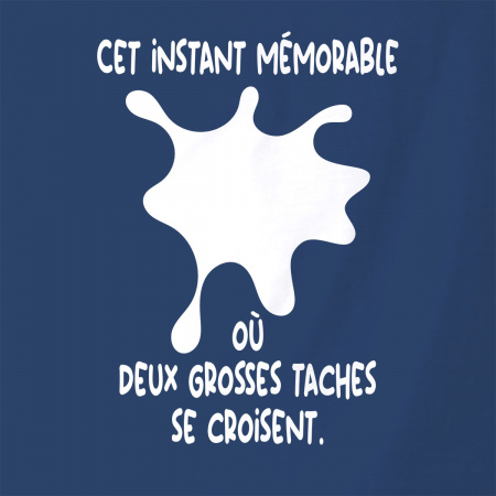 Deux grosses taches se croisent