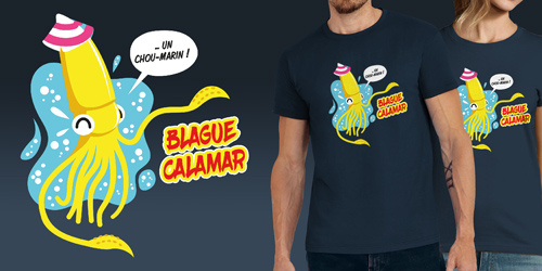 Blague Calamar